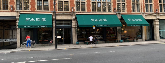 Fare Bar and Canteen is one of Near clerkenwell.