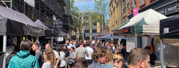 Leather Lane Market is one of London life.