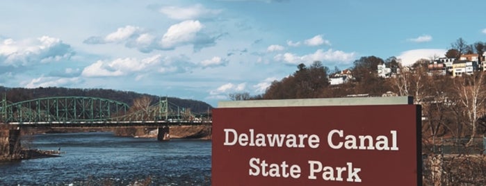 Delaware Canal State Park - Forks of the Delaware (Lock 24) is one of places to go.