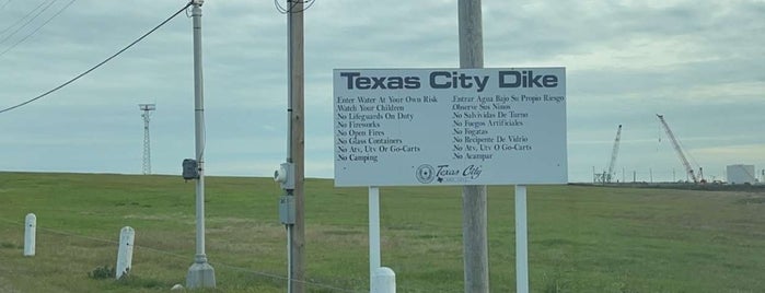 Texas City Dike is one of Galveston Featherfest.