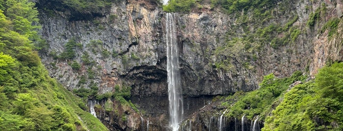 Kegon Waterfall is one of Nikko.