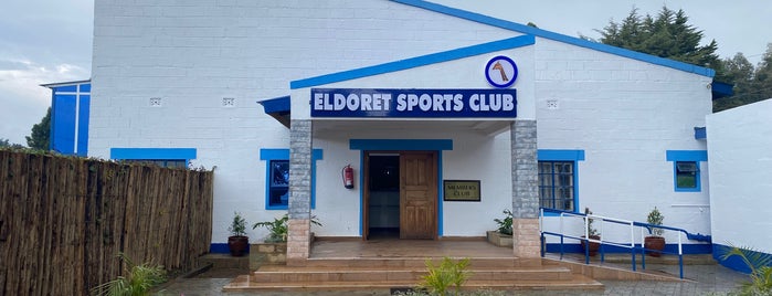 Eldoret Sports Club is one of hang outs.