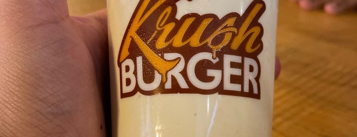 Krush Burger كراش برجر is one of Ba6aLeE'nin Beğendiği Mekanlar.