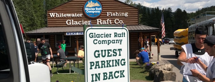 Glacier Raft Company is one of Glacier National Park.