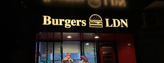 LDN Burgers is one of Restaurants and Cafes in Riyadh 2.