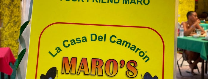Maro's Shrimp House is one of Cabo.