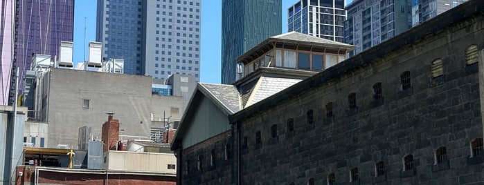 Old Melbourne Gaol is one of Australia (Sydney + Melbourne).