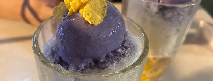 Victoria's Halo Halo is one of I wanna go to . . ..