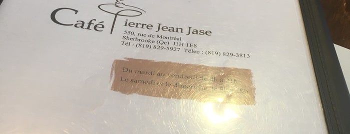 Café Pierre Jean Jase is one of A faire à Sherbrooke.