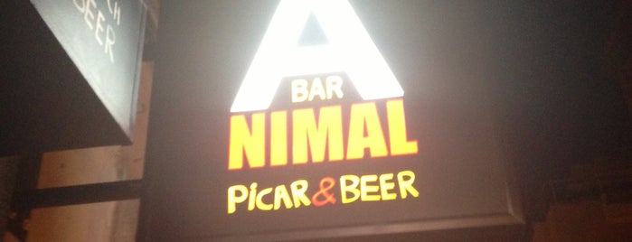 Bar Animal is one of Craft beer Madrid.