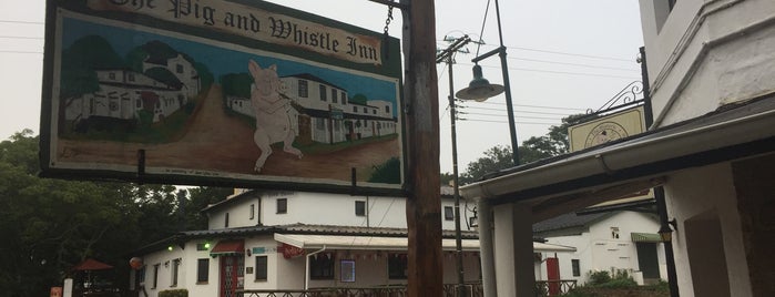 The Historic Pig and Whistle Inn is one of Oldest Bars in the World.