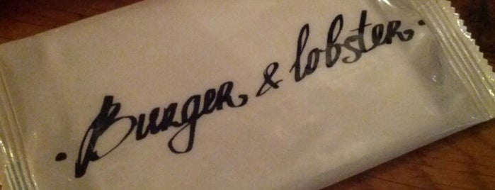 Burger & Lobster is one of Date Places.