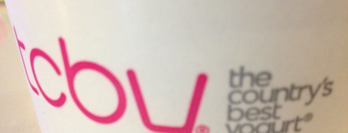 TCBY Frozen Yogurt is one of where I be <3.