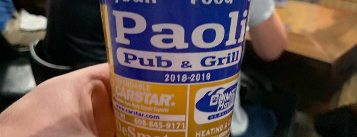 Paoli Pub & Grill is one of My Favorite Places Around The Town.