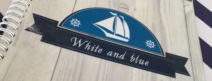 White & blue cafe is one of Места в Сочи.