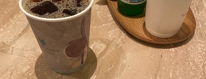 BLACK WOLF is one of Riyadh coffee.