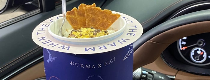 DURMA is one of Food truck ice creams & more 🧇🍨🥤.