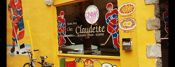 Chez Claudette is one of Best of Montréal's poutines.