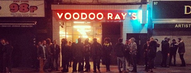 Voodoo Ray's is one of London Food.