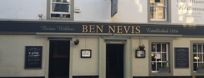 Ben Nevis Bar is one of Scotland.