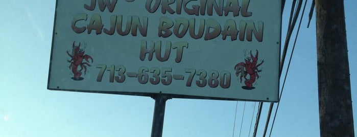 Jw's Original Cajun Boudin Hut is one of htown2017.