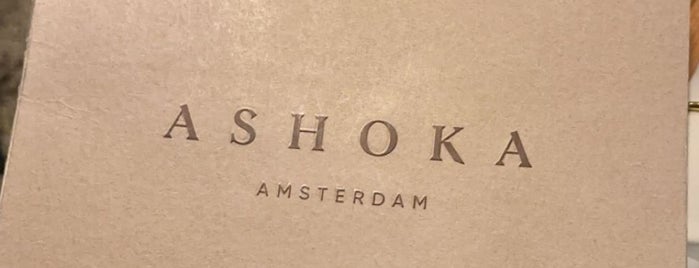 Ashoka is one of Amsterdam food.