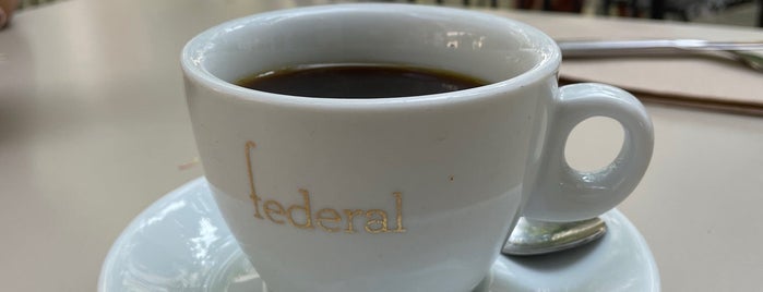 Federal Café 2 is one of Madrid Brunch.