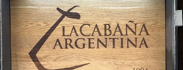 La Cabaña Argentina is one of ES Restau.