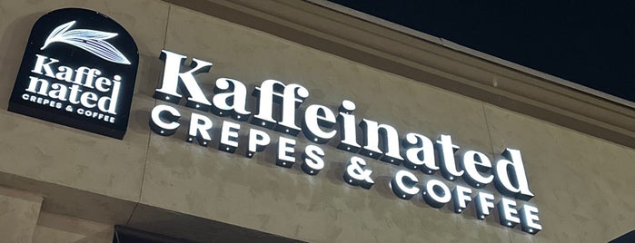 Kaffeinated Crepes And Coffee is one of San Antonio TX.