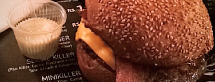 Killer Burger is one of BC | Hambúrguer e baixa gastronomia.
