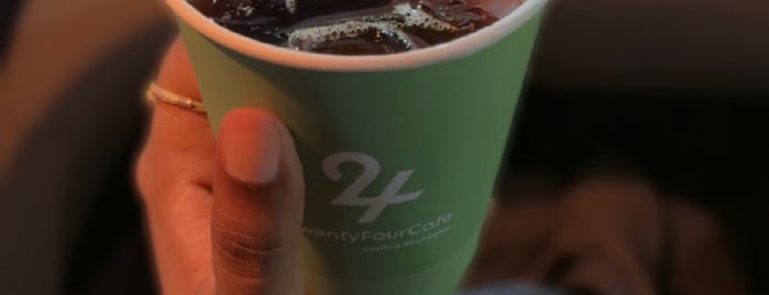 24 Cafe is one of Desserts&snacks Riyadh.