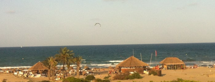 Playa del Carabassí is one of Tempat yang Disukai María.