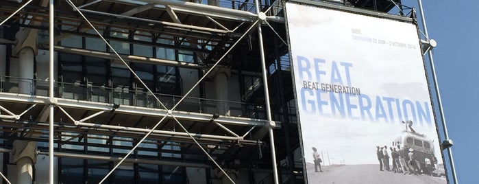 Centre Pompidou – Musée National d'Art Moderne is one of Tempat yang Disukai María.