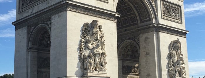 Arc de Triomphe de l'Étoile is one of Lieux qui ont plu à María.