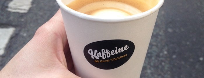 Kaffeine is one of Int'l Coffee Shops.