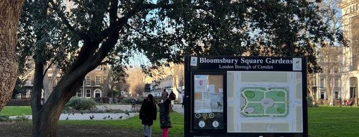 Bloomsbury Square is one of London.