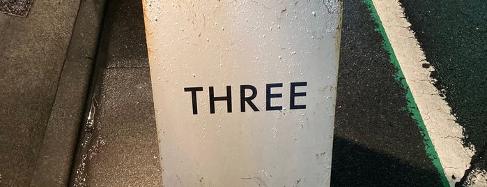 THREE is one of tokyo2.