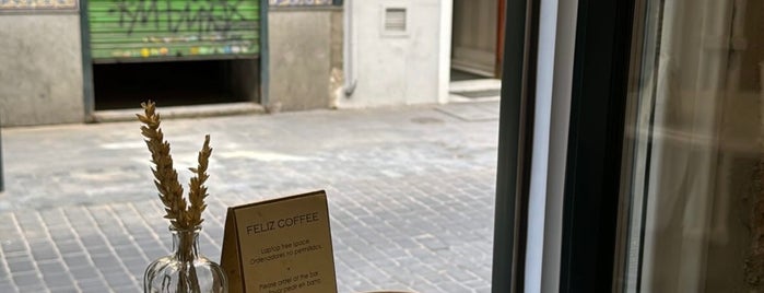 Feliz is one of The 15 Best Places for Cappuccinos in Madrid.