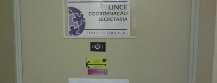 LINCE - Laboratório de Informática do Centro de Educação is one of Lugares favoritos de Carlo.