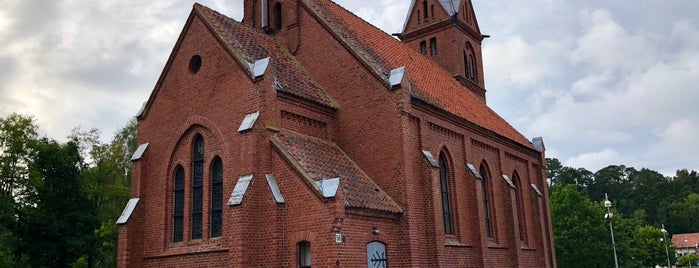 Juodkrantės Šv. Pranciškaus Asyžiečio bažnyčia is one of Klaipeda, Lithuania.
