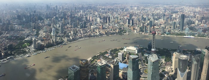 Shanghai Tower Observation Deck is one of Tempat yang Disukai Jernej.
