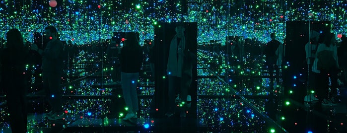 Yayoi Kusama: Infinity Mirror Rooms is one of London 🇬🇧.
