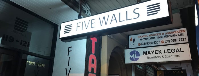 Five Walls Projects is one of arts ○△♡.