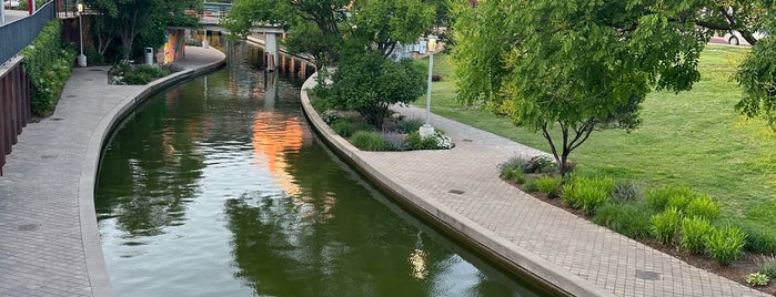 Bricktown Canal is one of Oklahoma City.