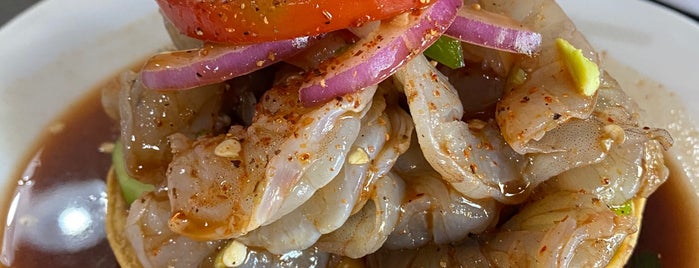 Mariscos El Guero is one of Pamela’s Liked Places.