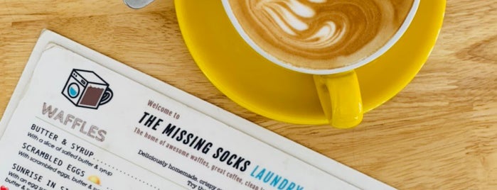 The Missing Socks Laundry Cafe is one of Cafés ASIA.