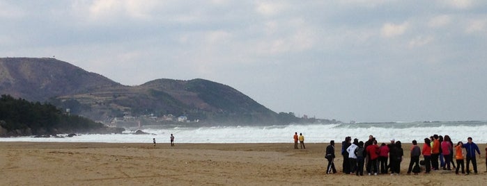 beach is one of Tourist attractions in Pohang.