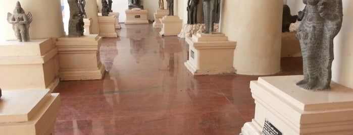 Thanjavur Royal Palace & Museum is one of Lieux sauvegardés par Maya.