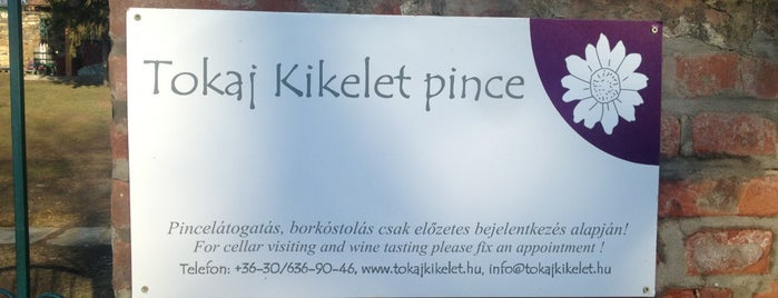 Kikelet Pince is one of Borászat / Winery.