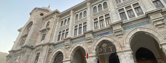 Sirkeci PTT Merkezi is one of Istanbul.